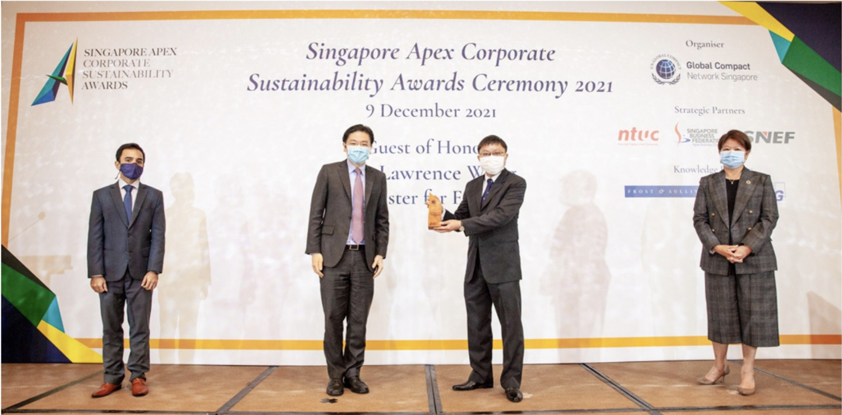 TES Claims Prestigious Sustainability Award